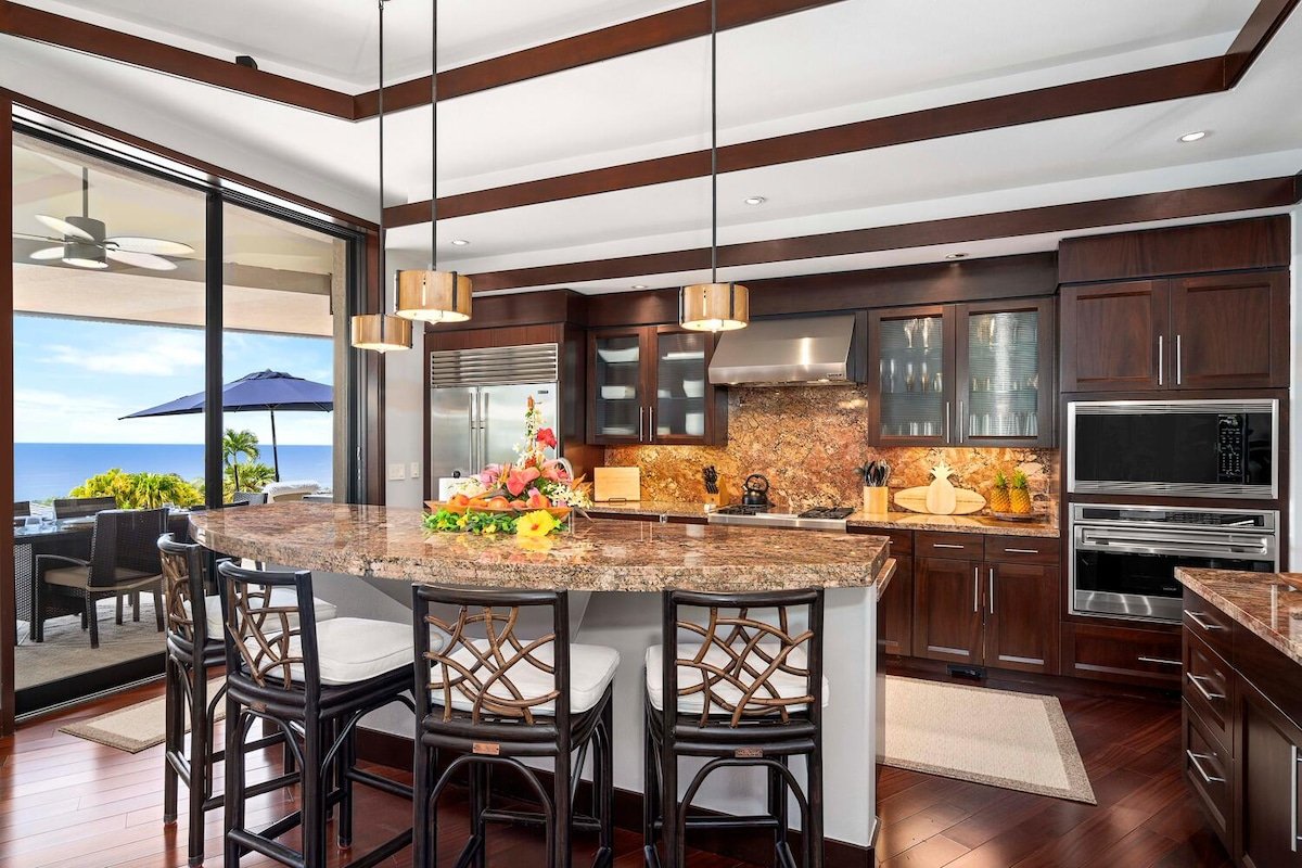 Island Oasis: Ocean Views w/Heated Pool/Spa, Green gallery image 4