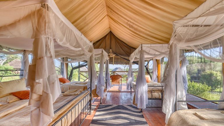 Mbali Mbali Tarangire River Camp Family Safari Tent