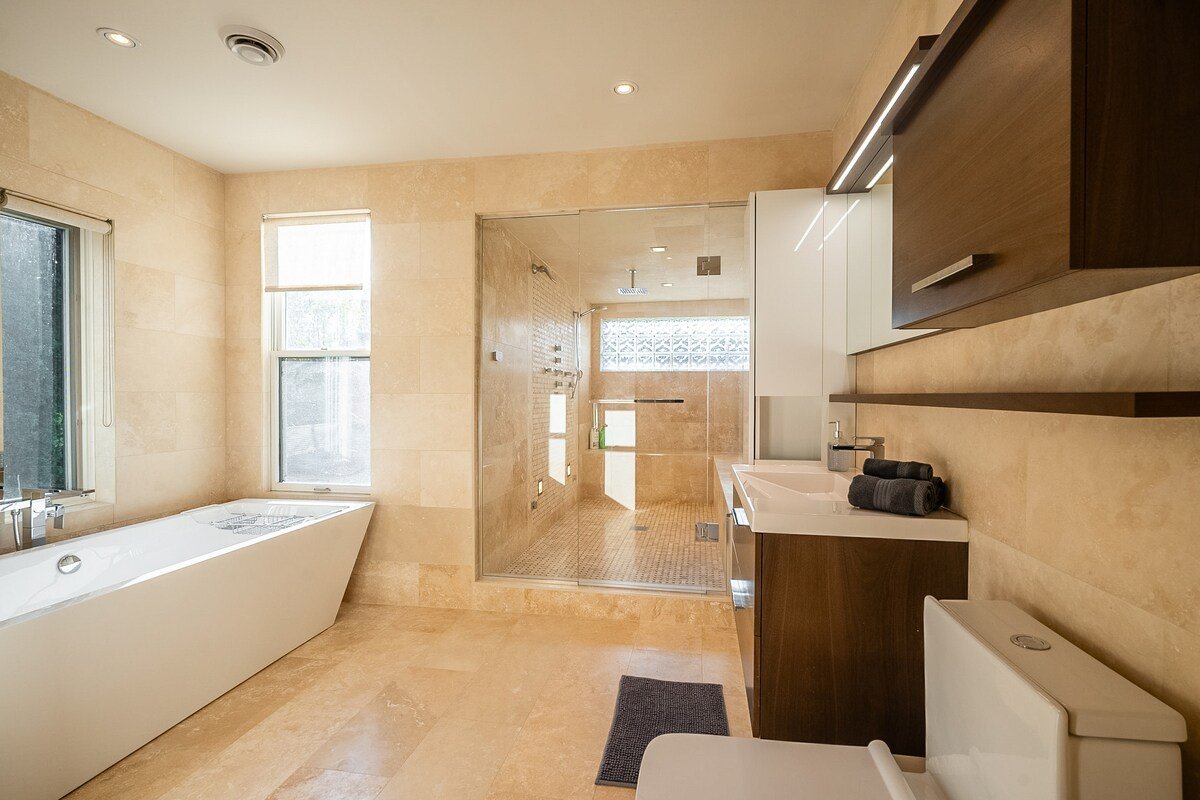 Stunning 3BR Home Downtown, Award Winning Bathroom gallery image 5
