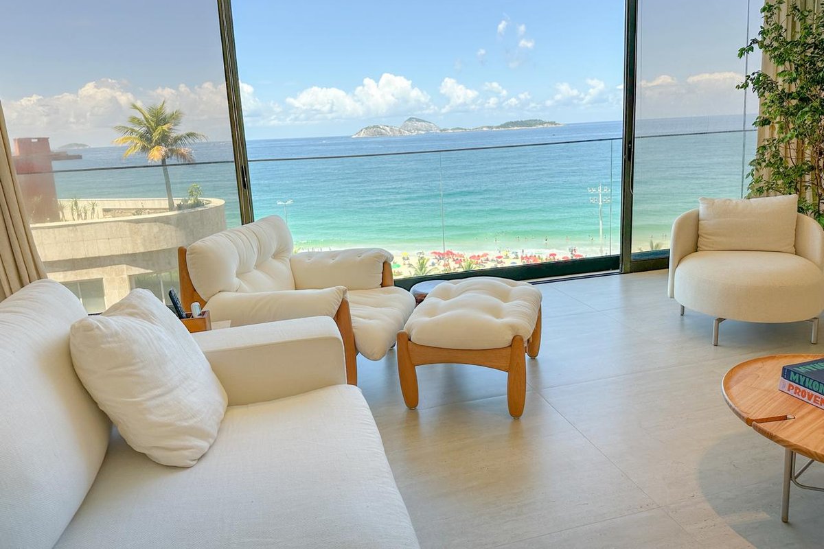 Vista Maravilhosa Praia Ipanema