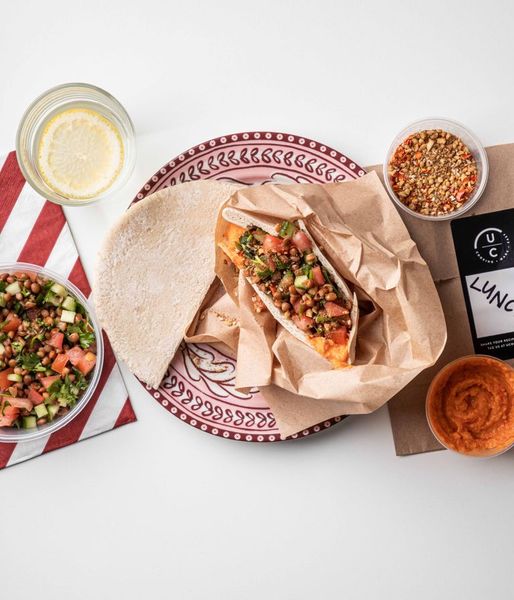 Photo of Lentil Tabbouleh & Pita