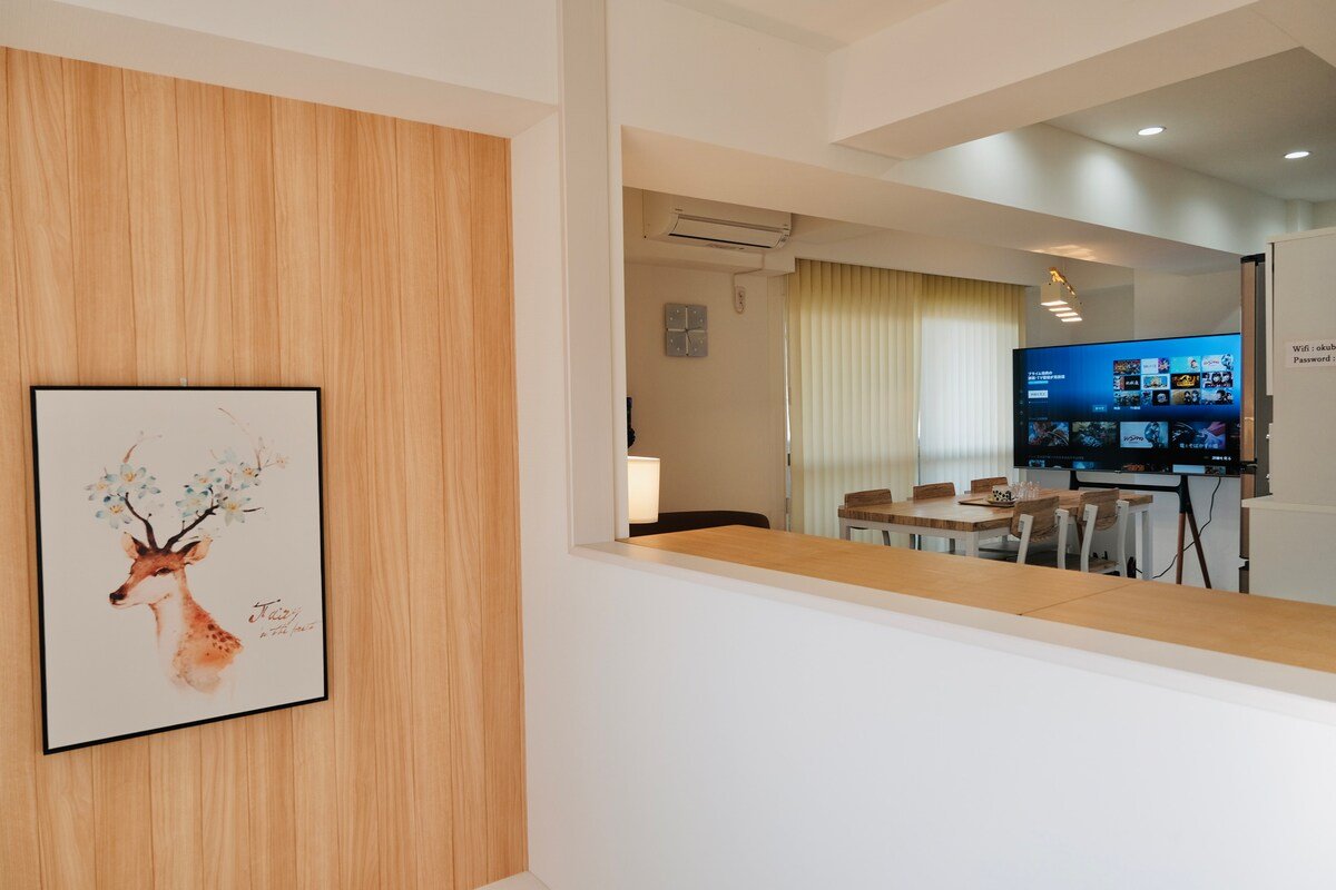 #KBK9B｜新宿・歌舞伎町｜6卧室125㎡超大复式公寓｜超级繁华地段｜地铁站步行3分钟 gallery image 5