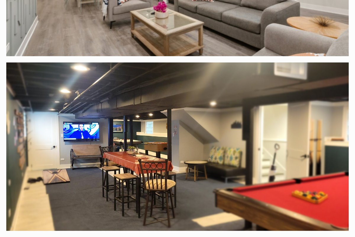 3TVs/13ppl/Lrge game room/5BR/3BA/prkg4cars