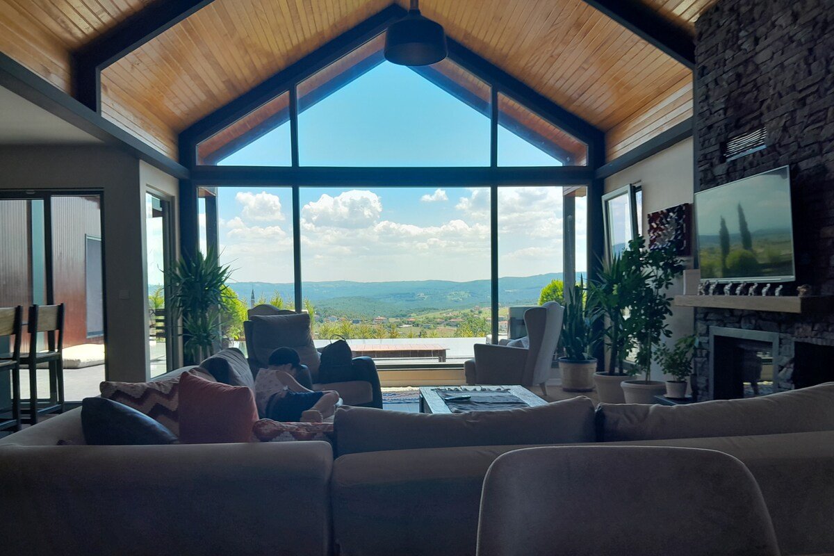 Ağvaya 8 km uzaklıkta Isıtmalı havuzlu lüks villa gallery image 4