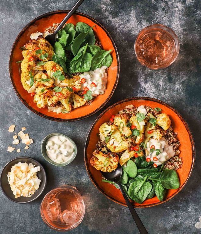 Photo of Coconut Cauli Quinoa Bowl
