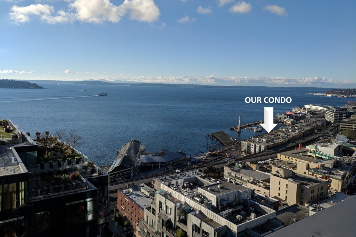 Incredible Waterfront Condo Near Pike Place Market