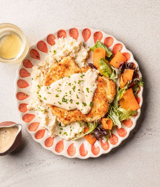 Photo of Chicken Schnitty & Cheese Sauce