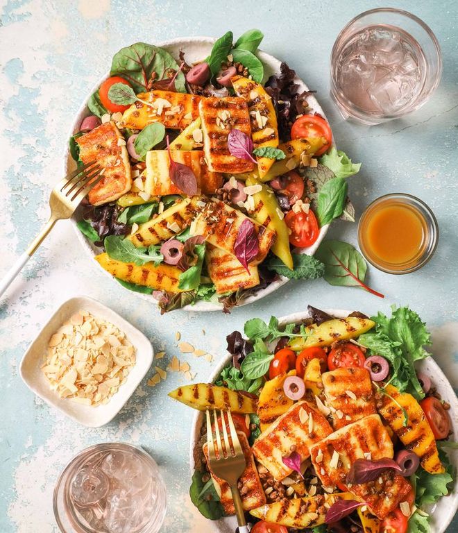 Photo of Charred Mango & Halloumi Salad