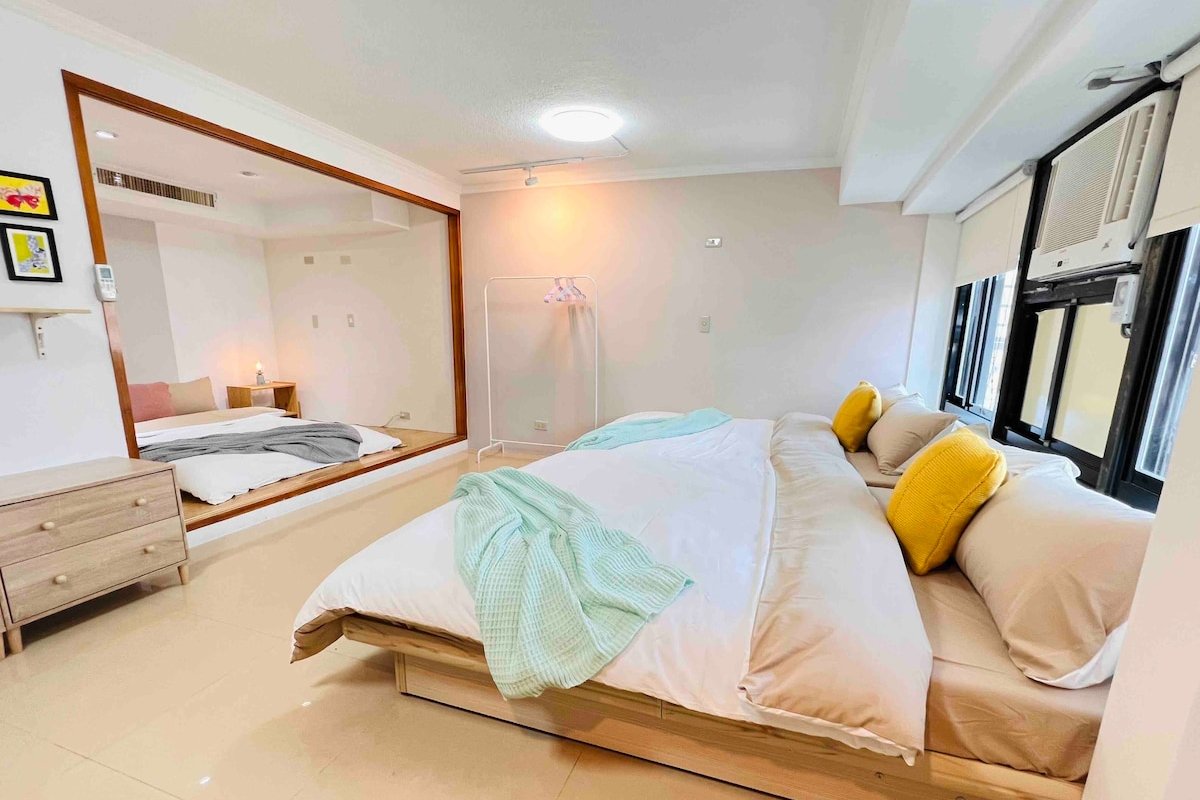 （6-14人）POP MARK｜金元寶 1分鐘 @西門夜市@兩套獨立房源/電梯/洗衣機/用餐區/陽台 gallery image 4