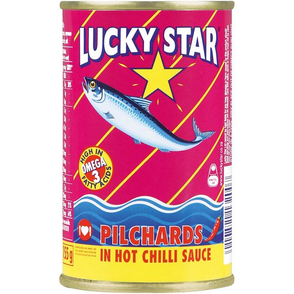 Photo of Lucky Star Pilchards in Hot Chilli Sauce 155 g