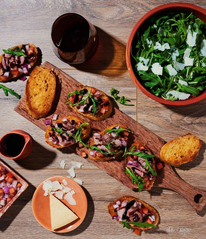 Photo of Lamb Rump Bruschetta