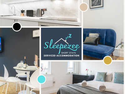 ✪ 2 BED Manchester Apt for✯Business/Family