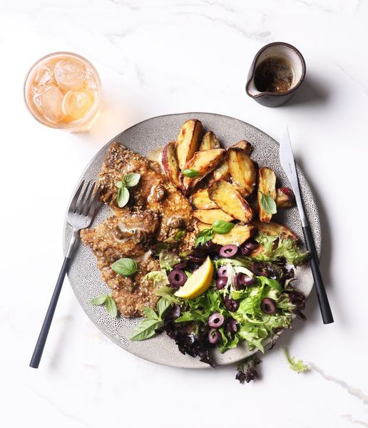 Photo of Quinoa-Crusted Beef Schnitty