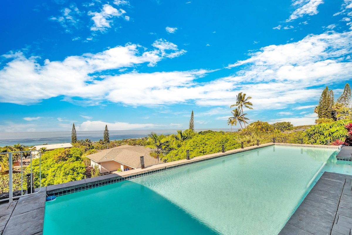 Luxury Kona Retreat w/ Private Pool & Ocean view gallery image 3