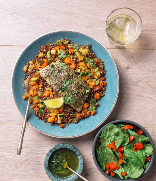 Photo of Yellowtail & Rainbow Quinoa