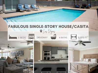 25%OffSpecial-Fabulous Single Story House/Casita