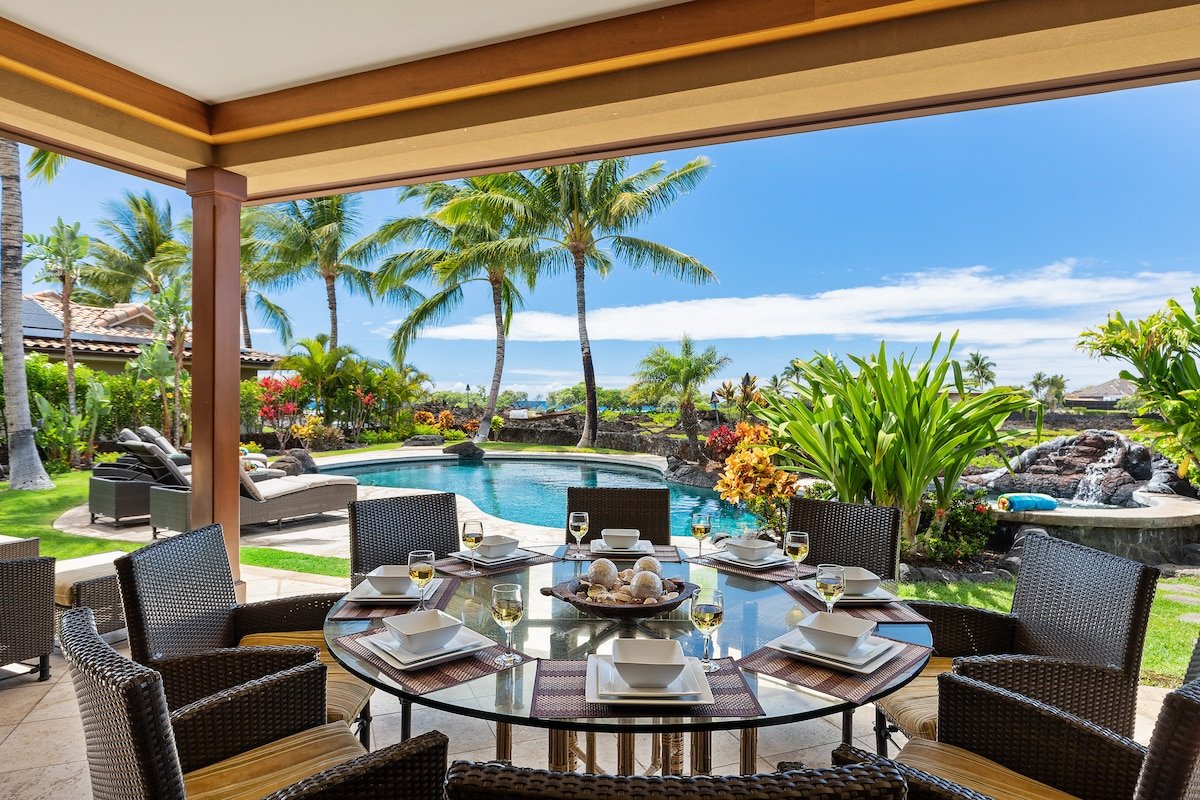 Great Family Home at Kolea with Pool, Sleeps 12! gallery image 3
