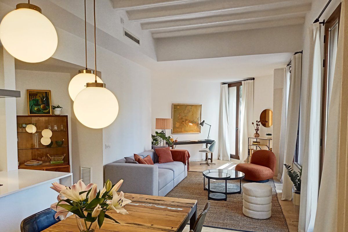 Piso con estilo en el mejor barrio de Barcelona