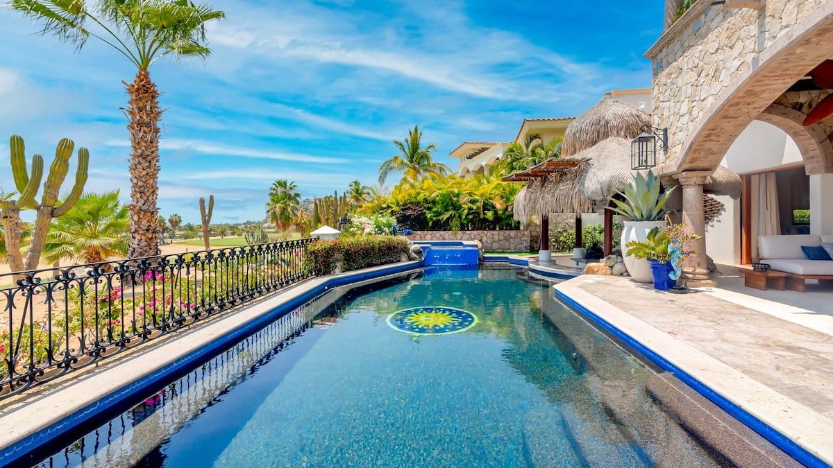 Palmilla Villa with Ocean Views and Golf Access