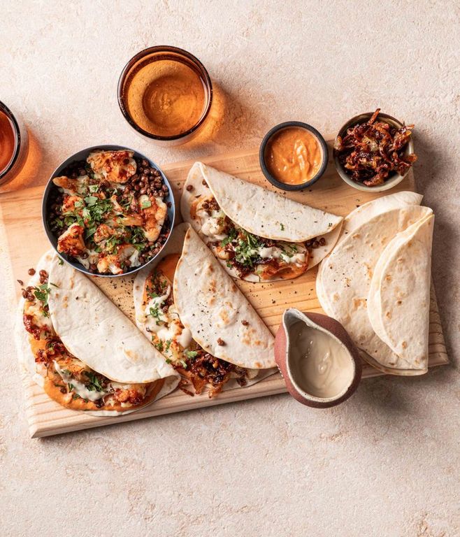Photo of Harissa Cauliflower Wraps