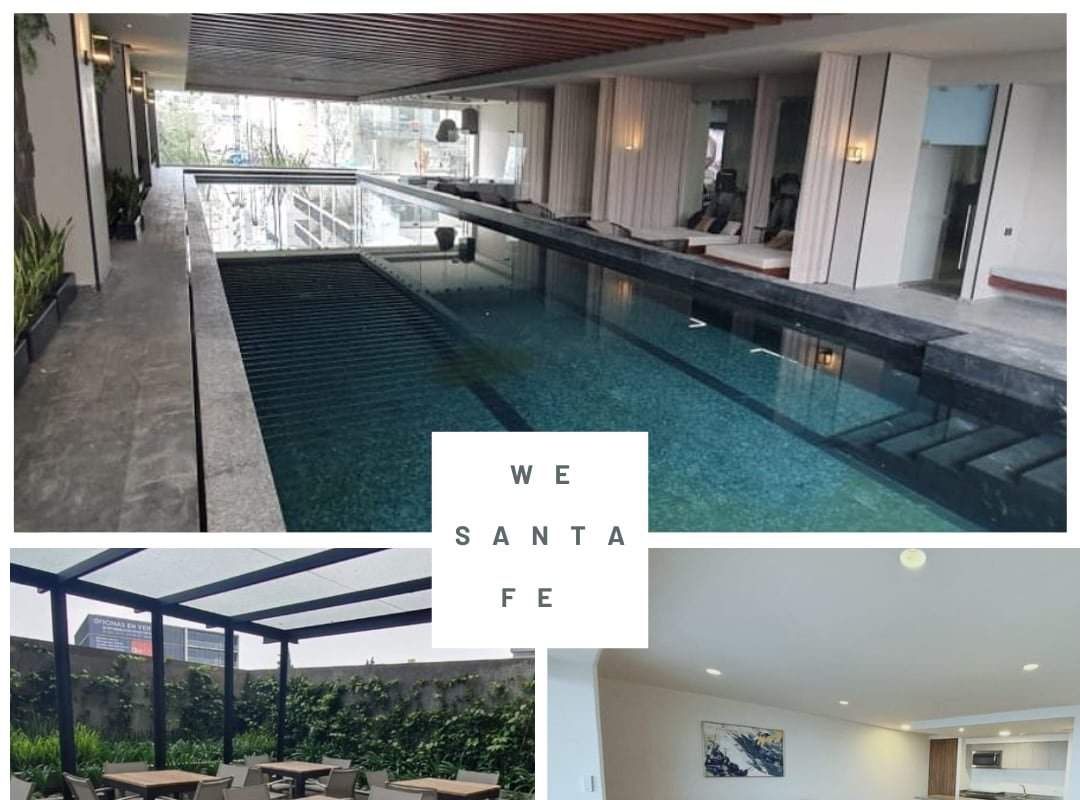 Santa Fe Torre We “3 habitaciones” Alberca, Gym gallery image 3