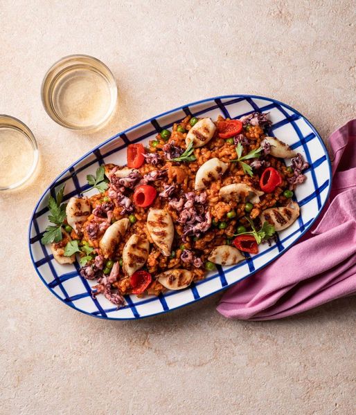 Photo of Scrumptious Squid Paella