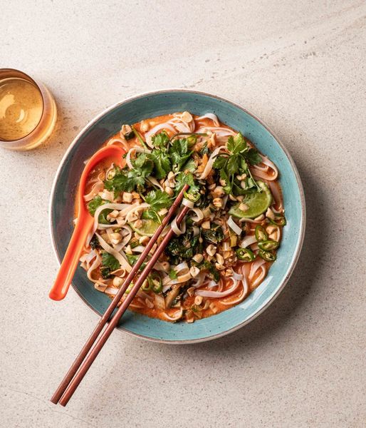 Photo of Tom Yum Soup & Rice Noodles
