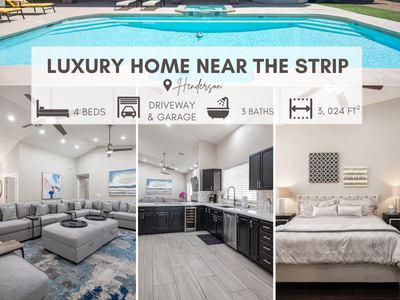 25% Off Special – Luxury Home Near Strip