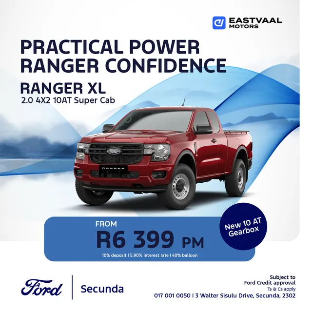Ford Ranger confidence