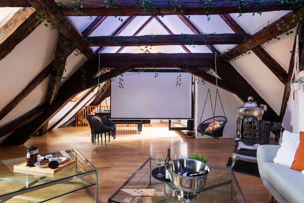 Fairytale Duplex Billiard Home cinema in old town gallery image 4