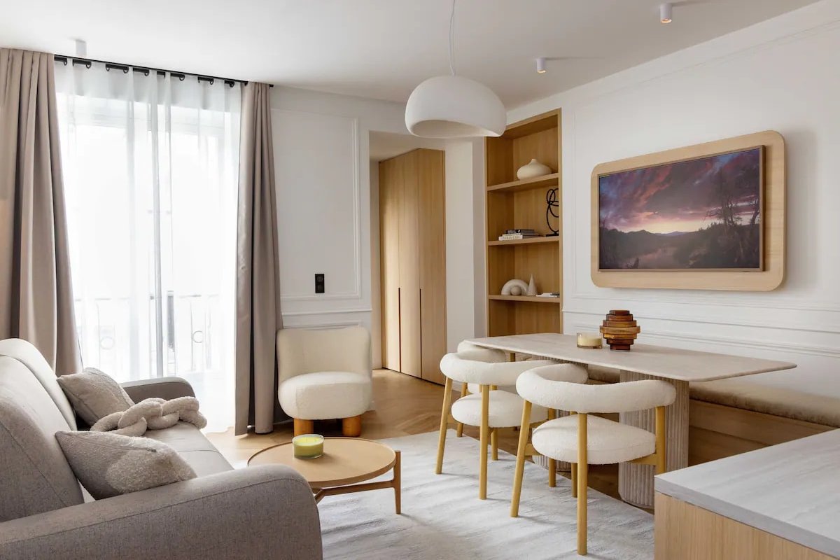 Splendid Apartment 2BR/6P Near Palais Royal AC