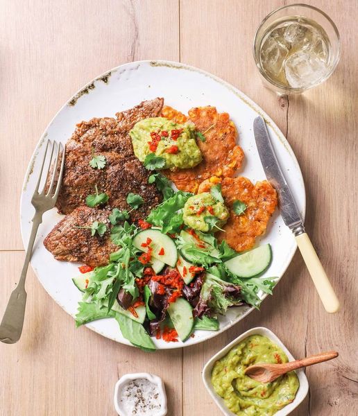Photo of Banging Beef Schnitzel & Fritters