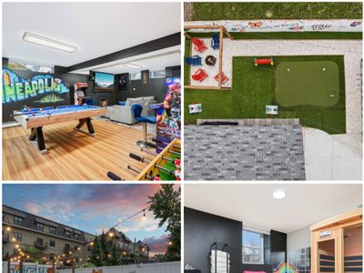 Hot Tub Theatre Sauna Arcade Games Gym Sleeps10