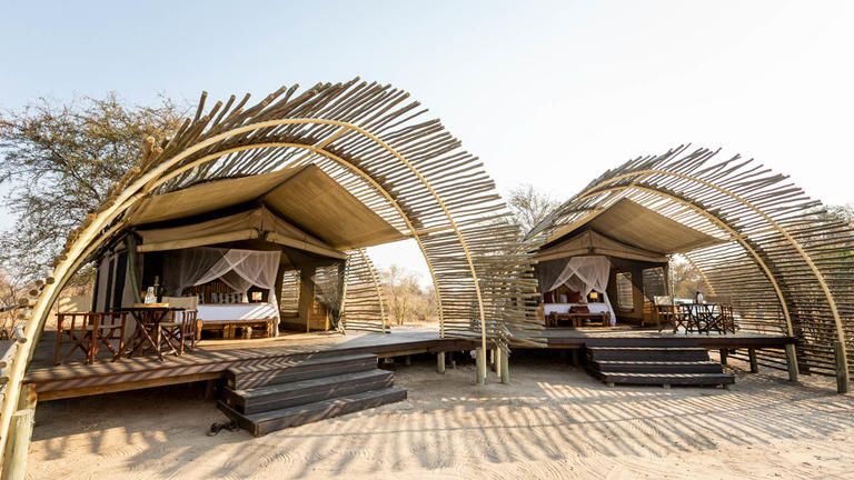 Evolve Back Gham Dhao Lodge Kalahari Classic Family Tent