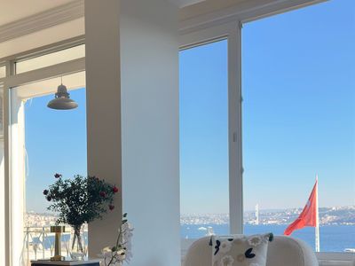 Deluxe sapphire Bosphorus viewed city center Apt.