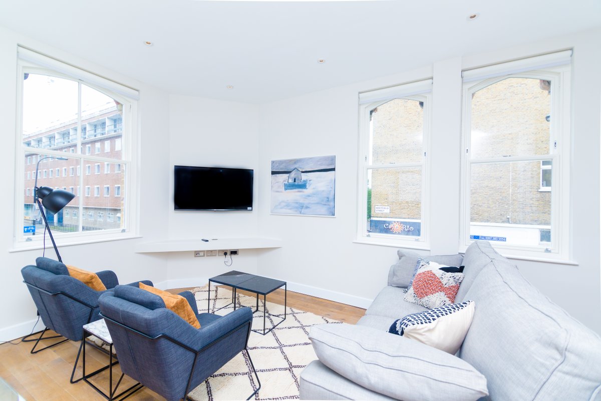 Bright and modern 2 bedrm apartment in Fitzrovia