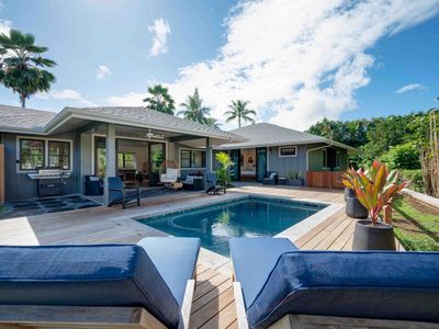 Casa Aloha Kauai-new tropical/modern home w/pool