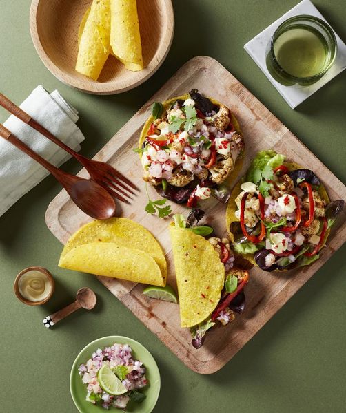 Photo of Sweet & Sour Cauli Tacos