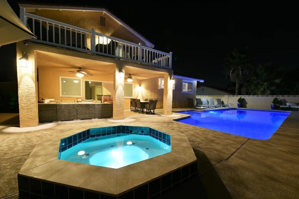 Incredible Home w/ Pool & Spa + Strip Views! gallery image 3