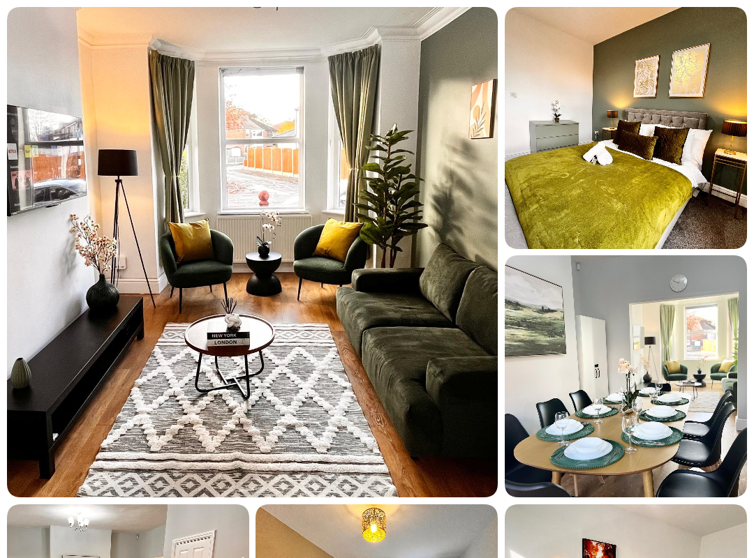 Spacious 6 bedroom house Altrincham