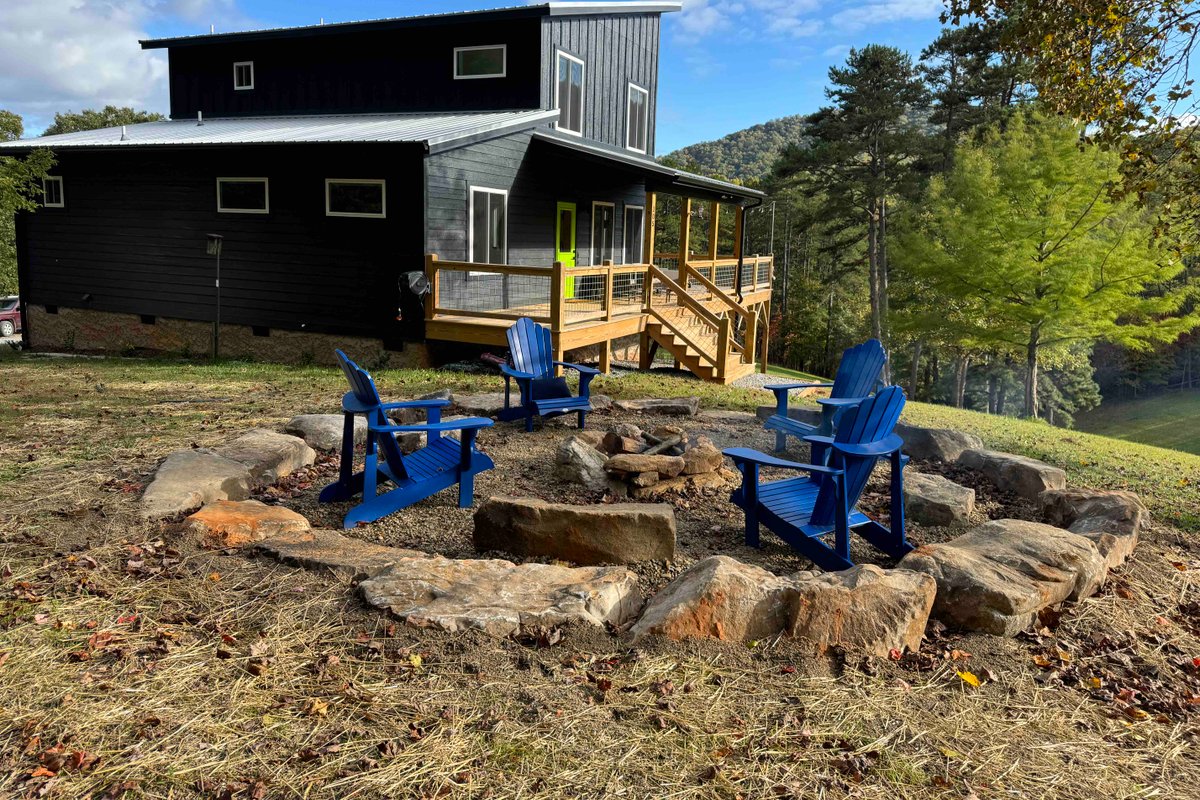 New home with privacy and views