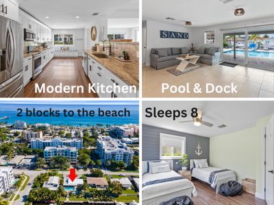 2 blocks to the beach*Pool*Ocean Access*Dock*Grill