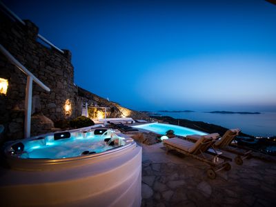 Adella Villa with Pool & Outdoor Jacuzzi