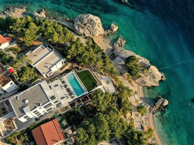Luxury Beachfront Villa Glorious Brela-Heated Pool