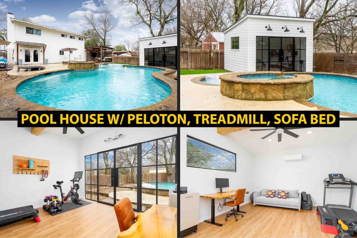 10 Min to Downtown | Luxury Home w Pool Outdoor TV gallery image 4