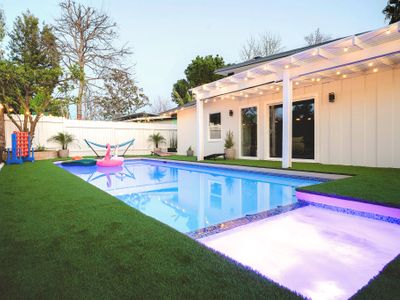 Modern Pool House I 4Beds I Spa I Game Room