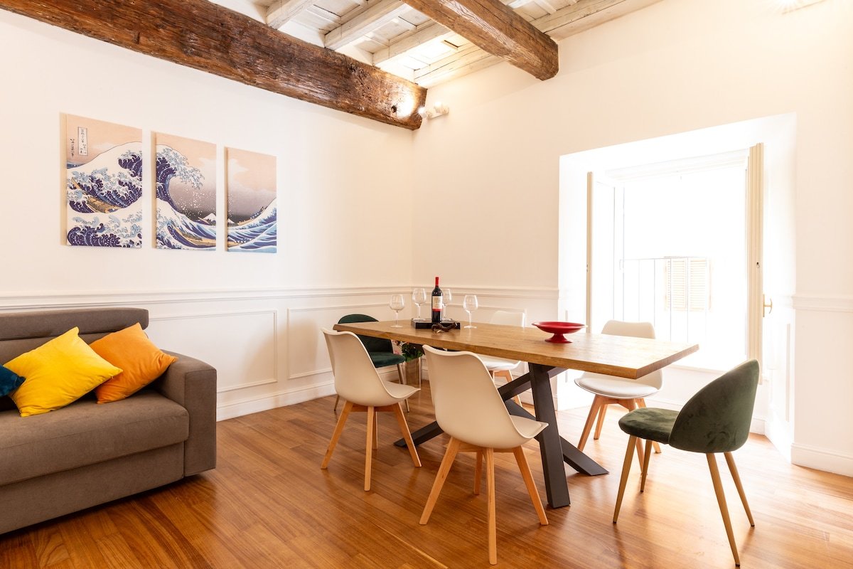 Luxury 3 BDR | Middle of Rome | Papazzurri Palace gallery image 5