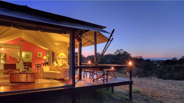 Olare Mara Kempinski Masai Mara Deluxe Tent