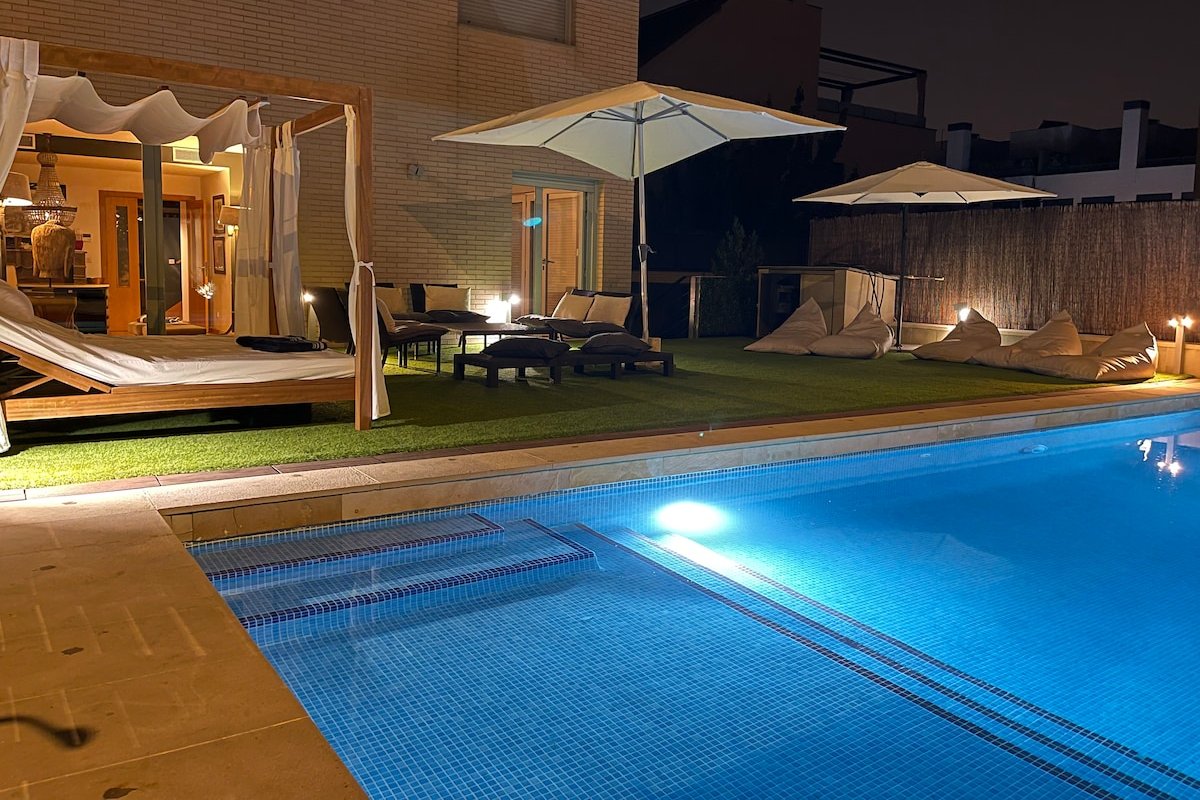 IFEMA,Villa Preciosa/ Madrid piscina privada wifi gallery image 2