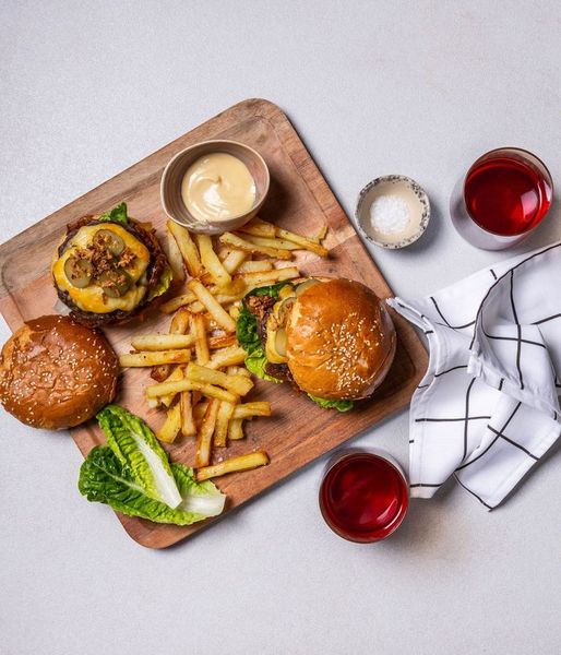 Photo of Juicy Beef & Bacon Jam Burger